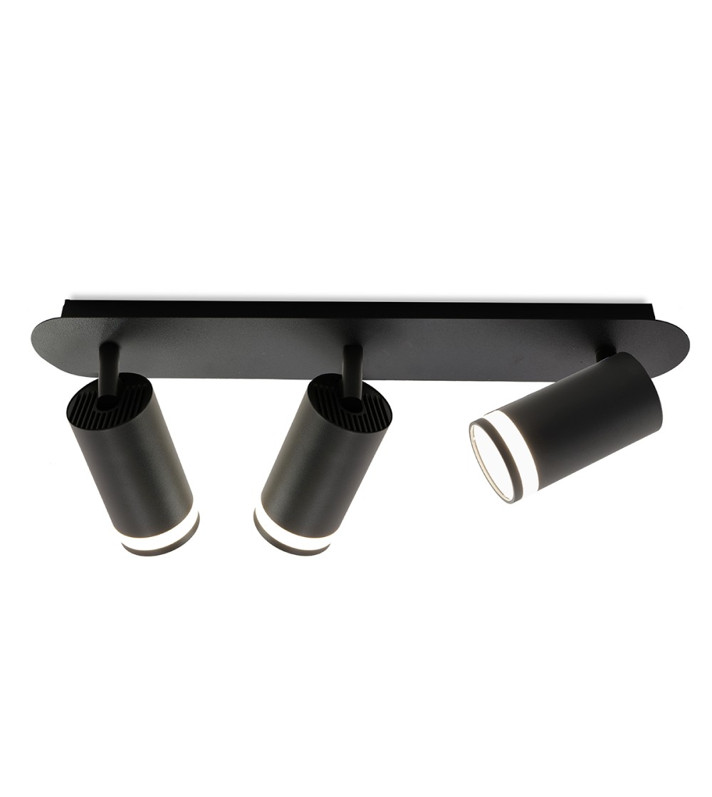 REGLETA DIVO 3L NEGRO