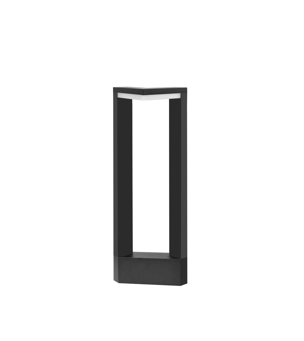 BALIZA ZANE 10W 3000K NEGRO IP65