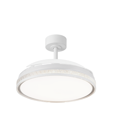 VENTILADOR BRILLIANT50W BLANCO CCT 1100Ø