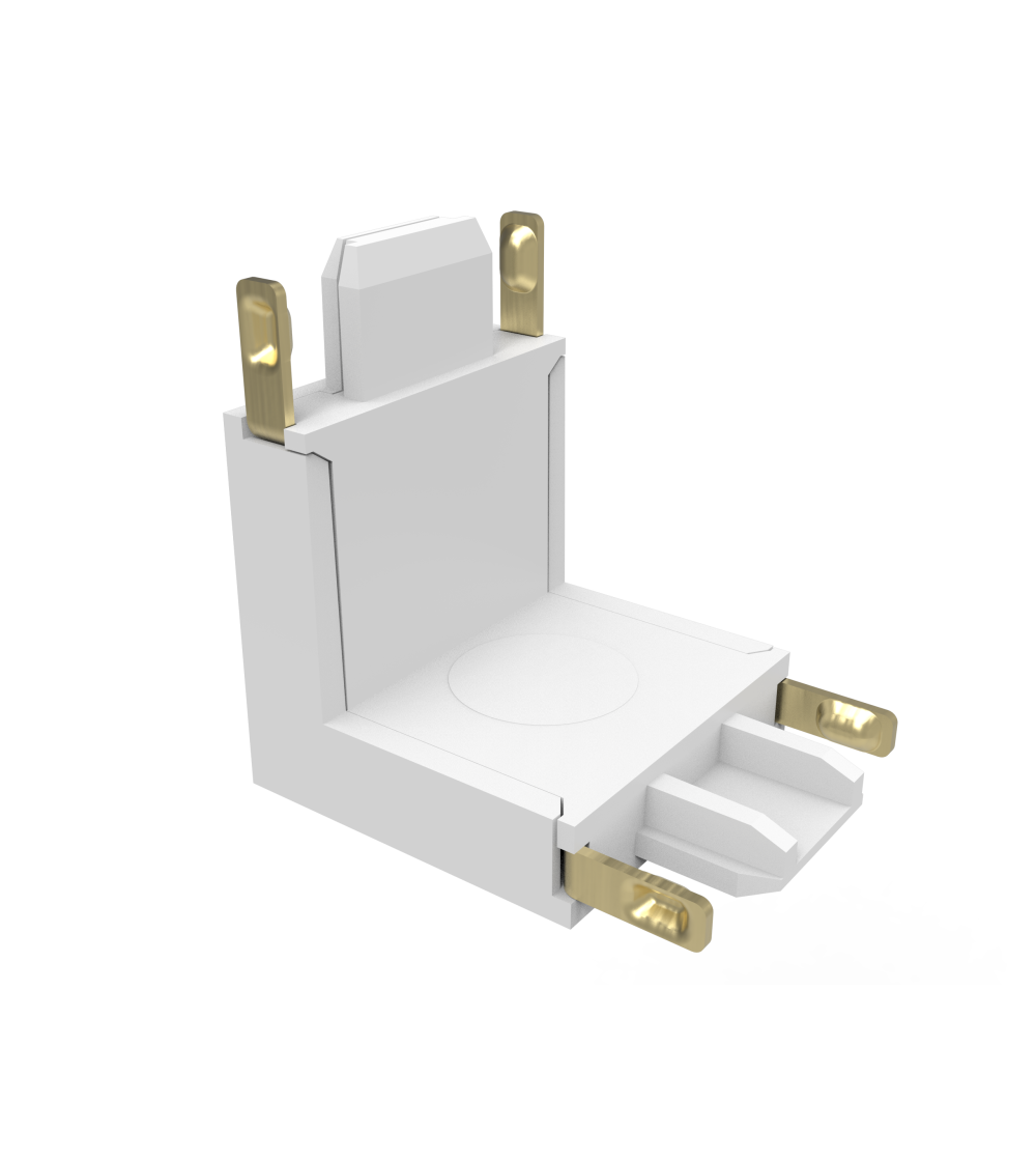 CONECTOR PARED L FUJI 48V BLANCO