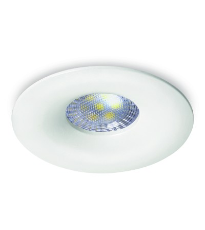 EMPOTRABLE DUNA REDONDO BLANCO GU10