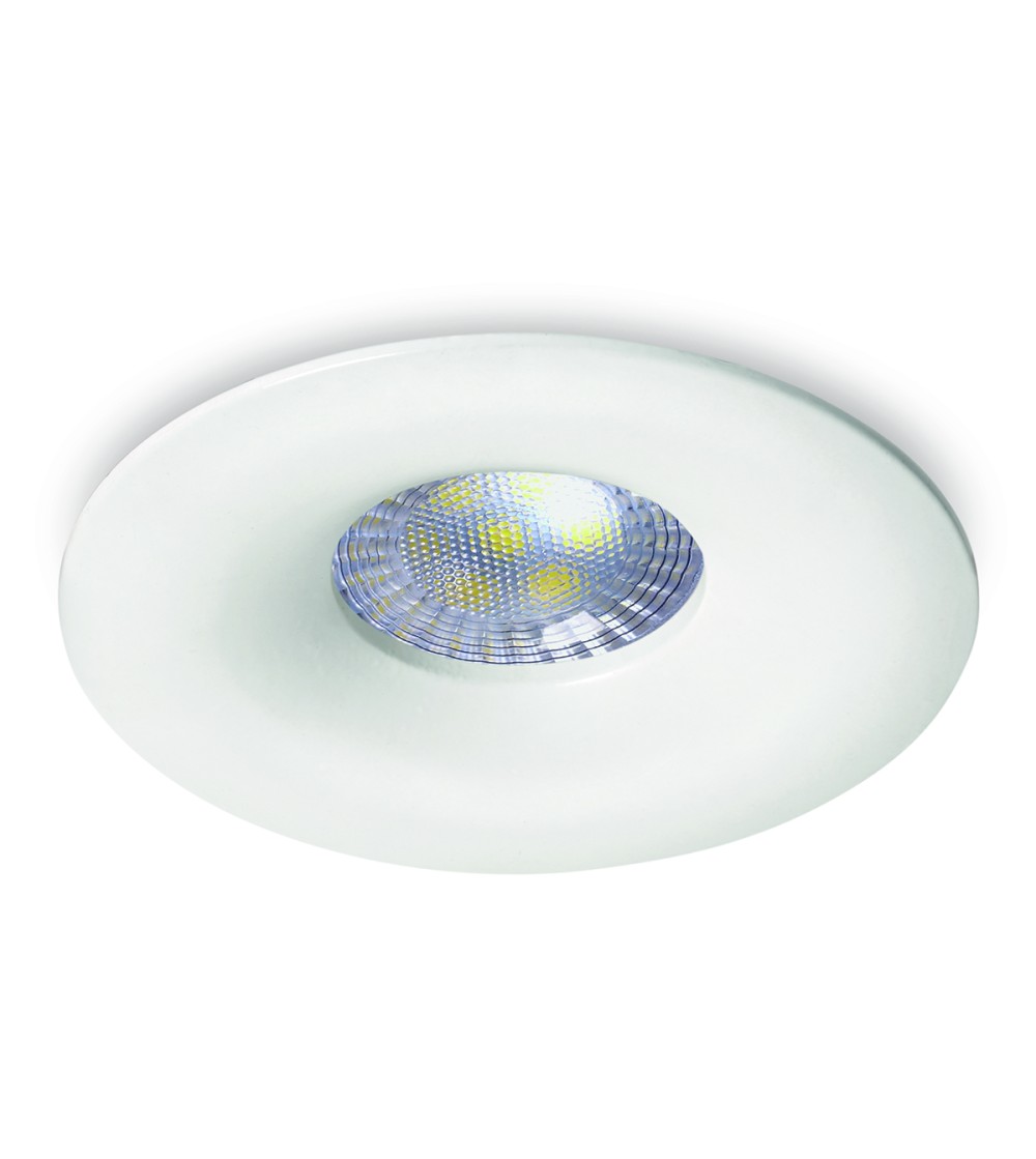 EMPOTRABLE DUNA REDONDO BLANCO GU10