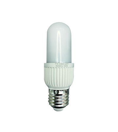 BOMBILLA LED TUBULAR E27 7W 3000K