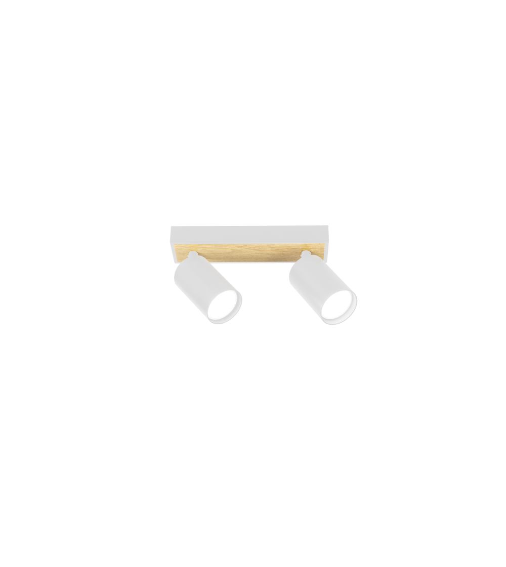 FOCO REVIK 2xGU10 BLANCO HAYA