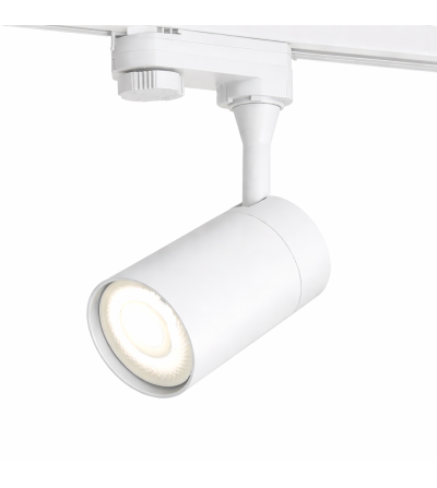 FOCO CARRIL KOLN 1xGU10 TRIFASICO BLANCO