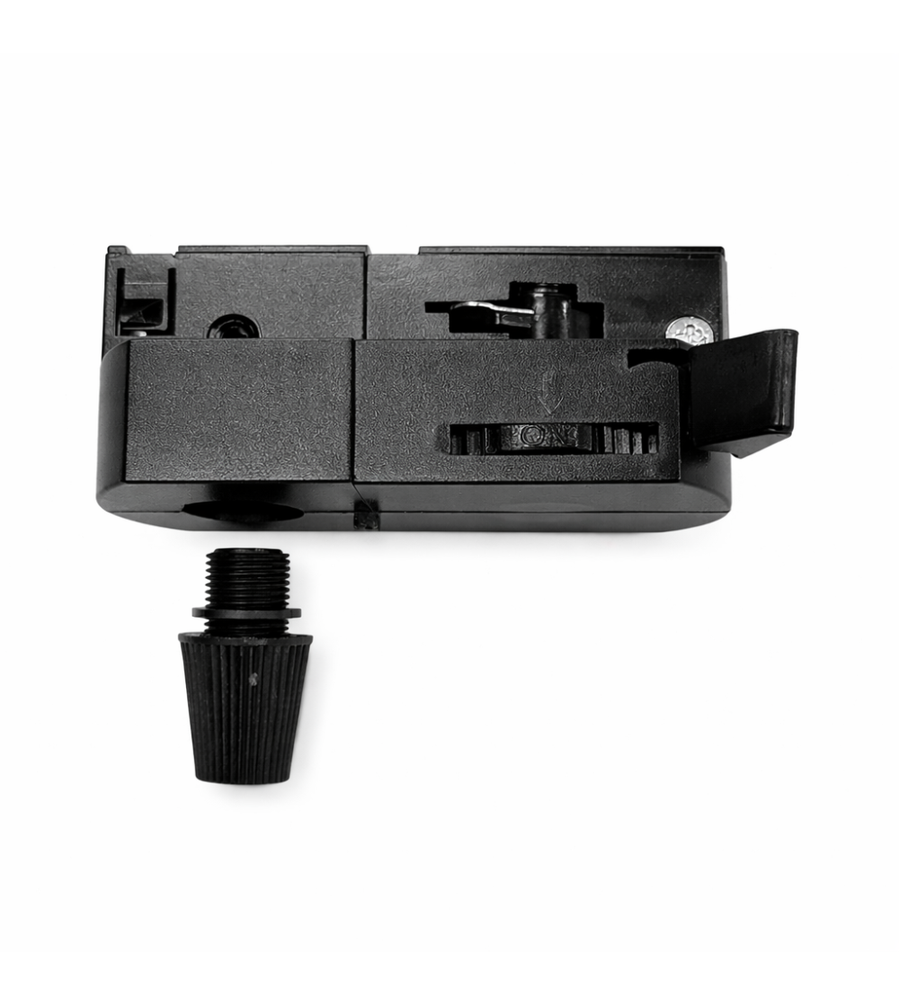 ADAPT. COLGANTE CARRIL MONOFASICO NEGRO