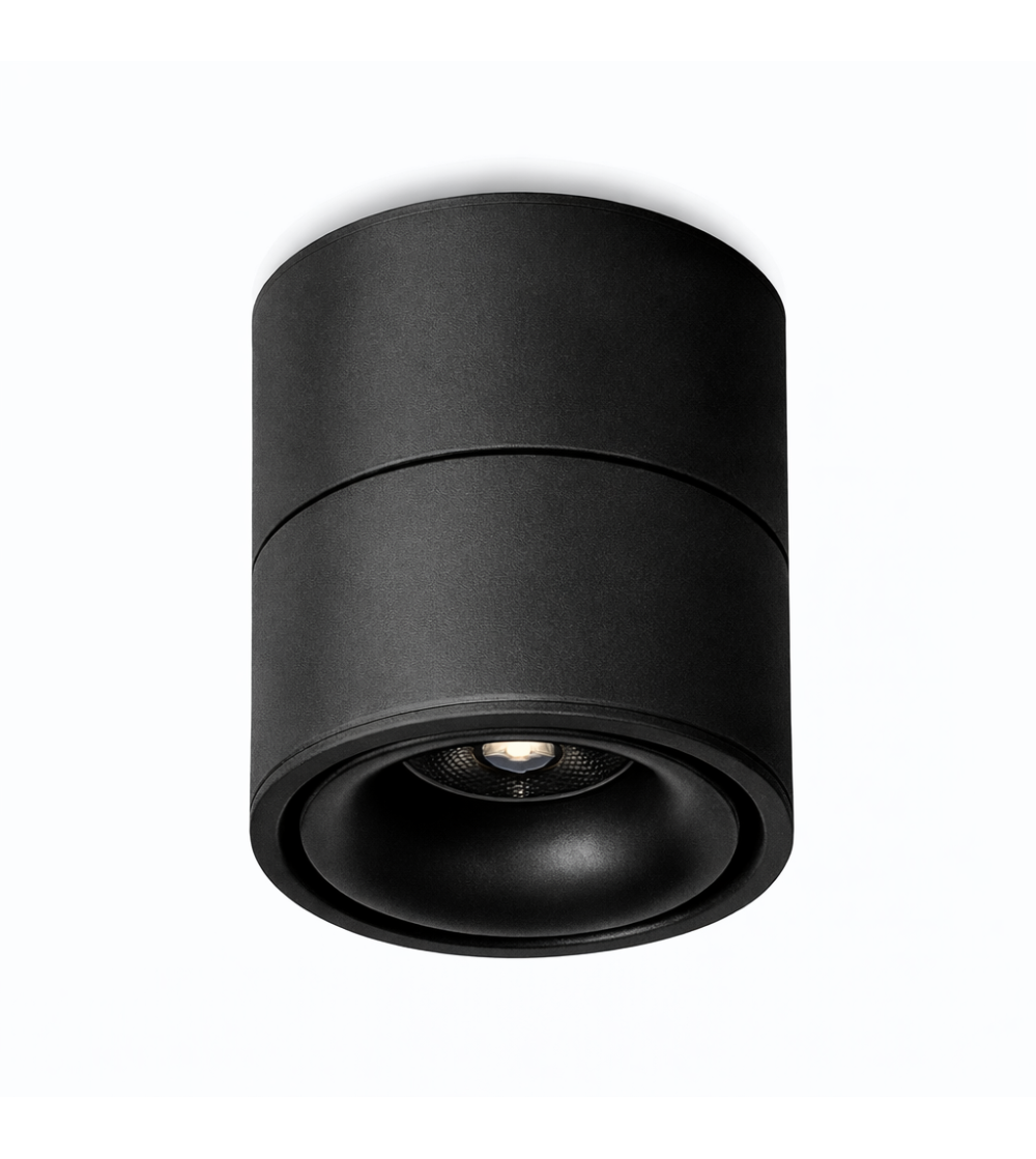 BASE BASCULANTE HELLE NEGRO LED CREE 12W CCT SWITCH