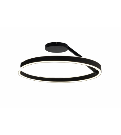 PLAFON URANUS 96W NEGRO CCT 500Ø