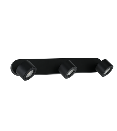 BASE HARDMAN NEGRO 3x7W CREE CCT