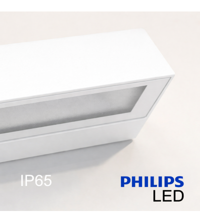 APLIQUE DOME 28W CCT SWITCH BLANCO IP54