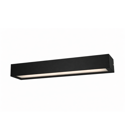 APLIQUE DOME 28W CCT SWITCH NEGRO IP65