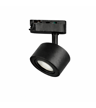 FOCO CARRIL MONOFASICO HARDMAN NEGRO 7W CREE CCT