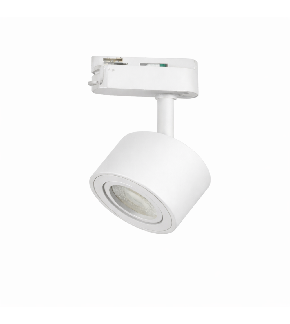 FOCO CARRIL MONOFASICO HARDMAN BLANCO 7W CREE CCT