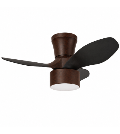 VENTILADOR FLY MAXI 30W OXIDO CCT APP 800Ø