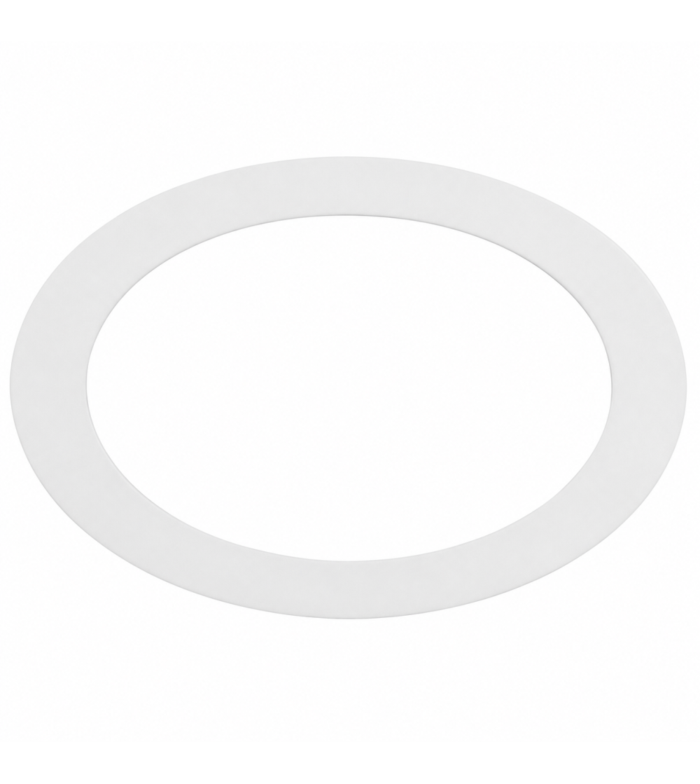 ARO DECORATIVO BLANCO 120mm REDONDO