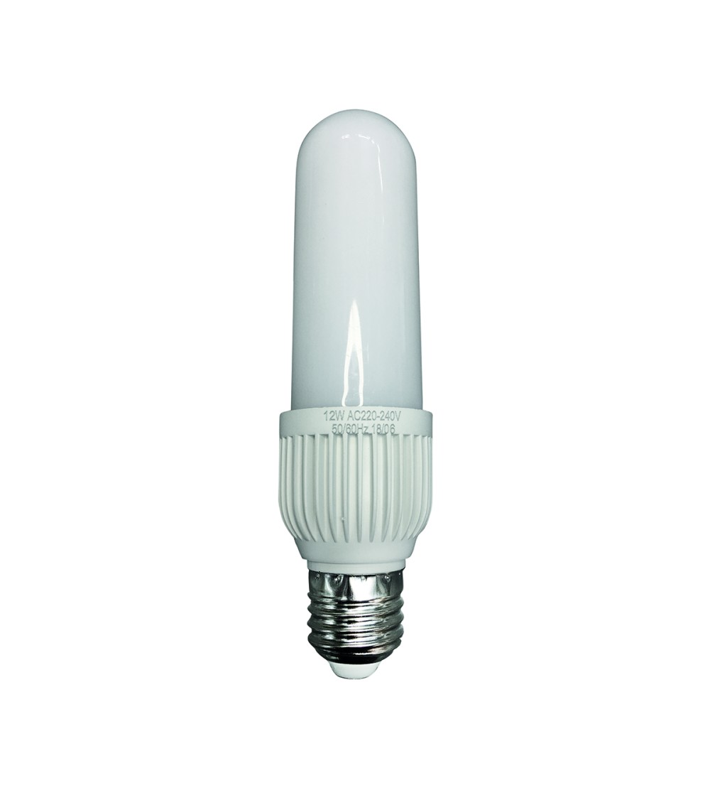 BOMBILLA LED TUBULAR E27 12W 6500K