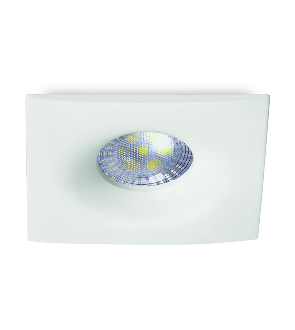 EMPOTRABLE DUNA BLANCO GU10