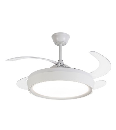 VENTILADOR NIZA 50W  BLANCO CCT 1100Ø
