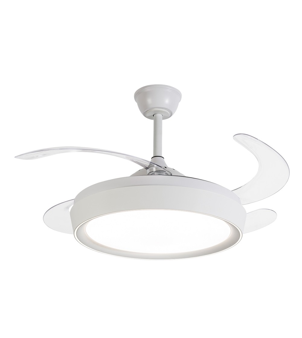 VENTILADOR NIZA 50W  BLANCO CCT 1100Ø
