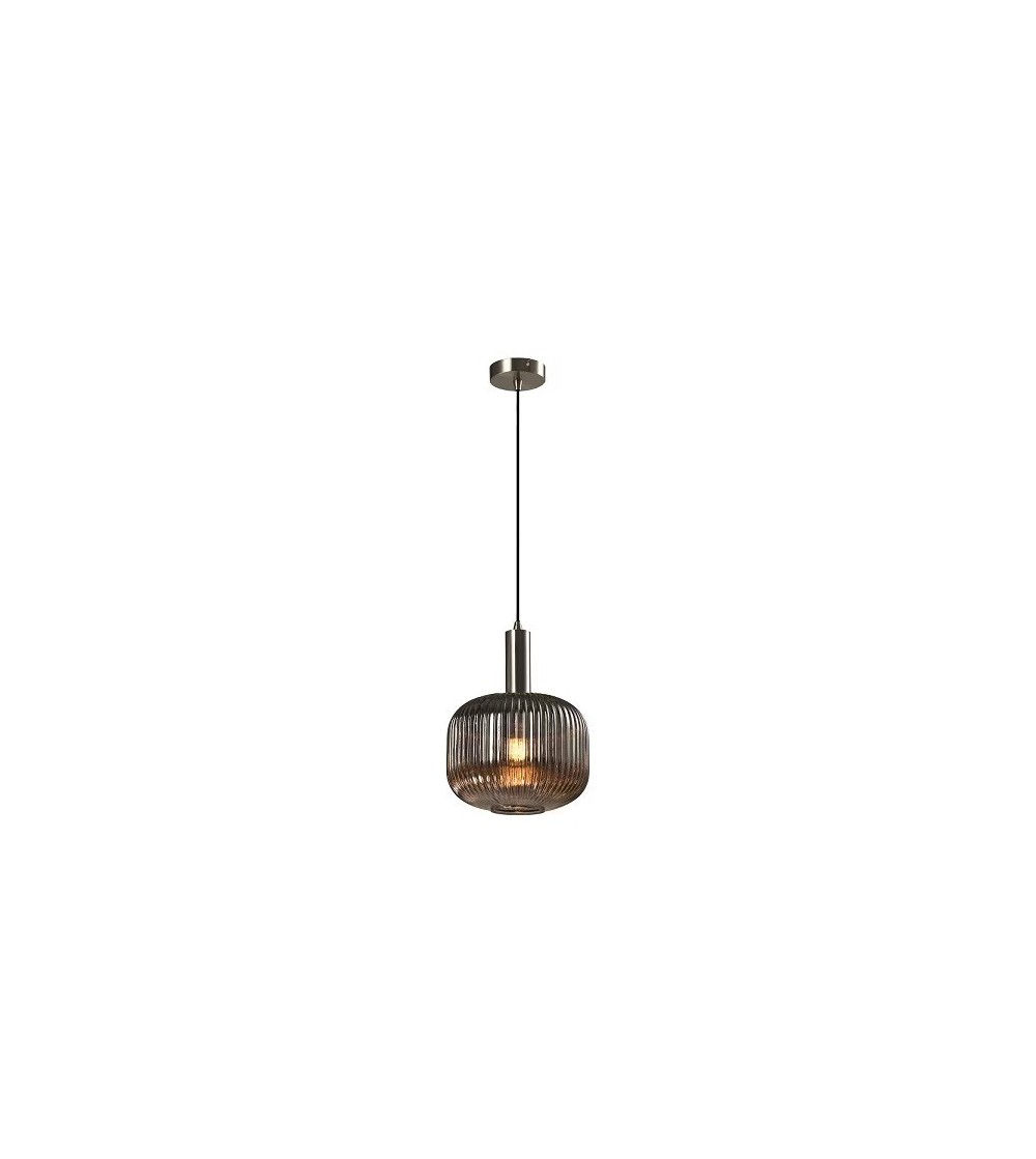 COLGANTE MOKA SMOKE SILVER 255Ø