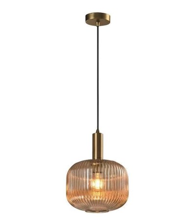 COLGANTE MOKA SMOKE GOLD 255Ø
