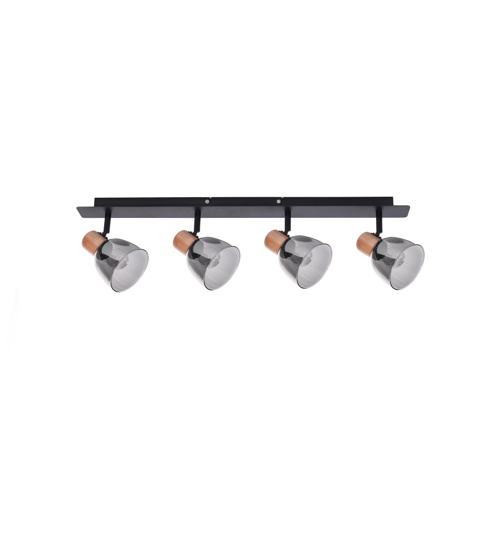 FOCO SMOKE 4L E14 CRISTAL