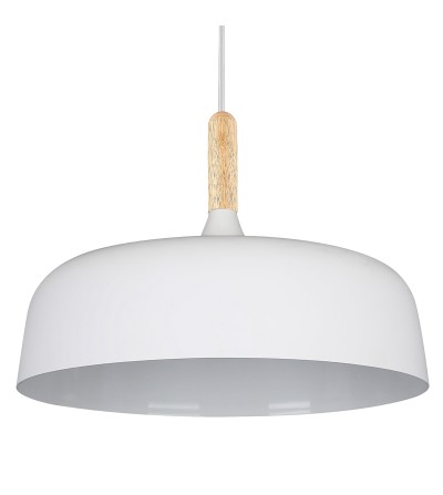 COLGANTE NARVIK BLANCO 1xE27 460 x250mm