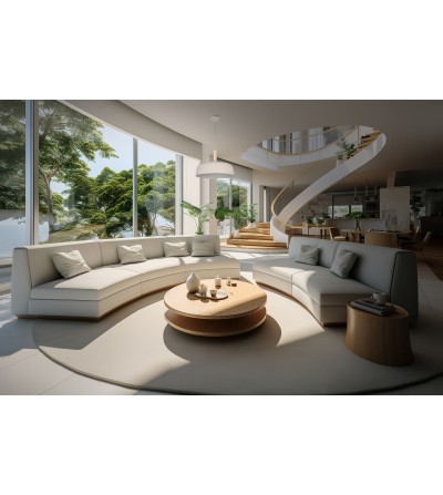 COLGANTE NARVIK BLANCO 1xE27 460 x250mm