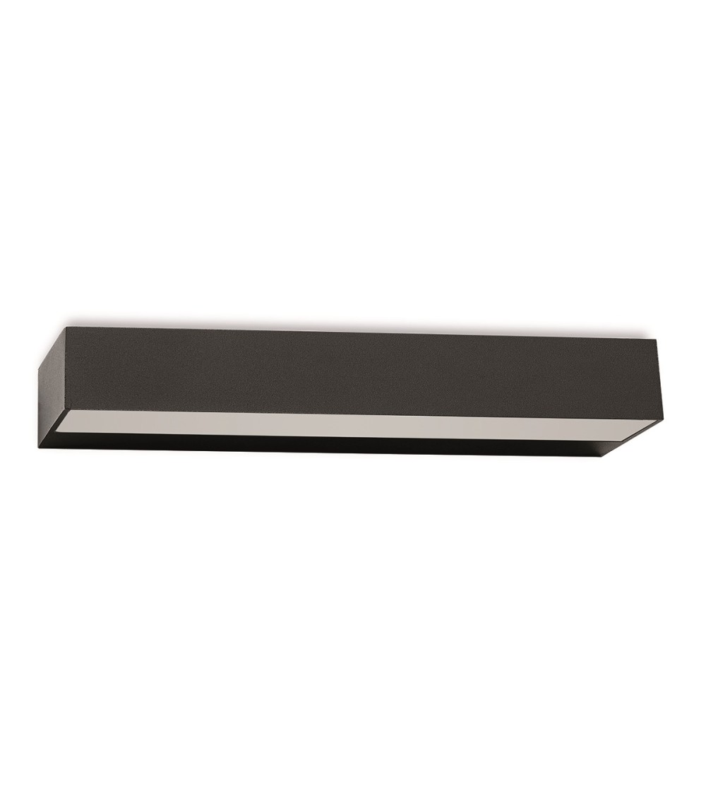 APLIQUE DOME 16W CCT SWITCH NEGRO IP54
