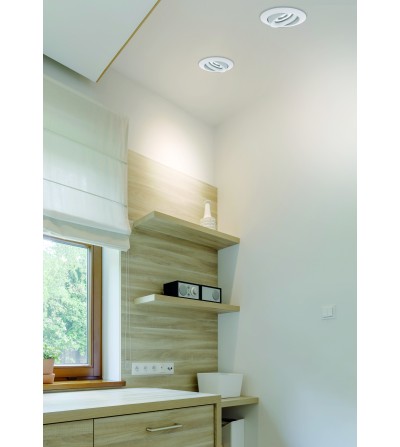 EMPOTRABLE NUBA REDONDO BLANCO