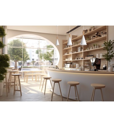 COLGANTE MOSS BLANCO 1xE27 185 x390mm