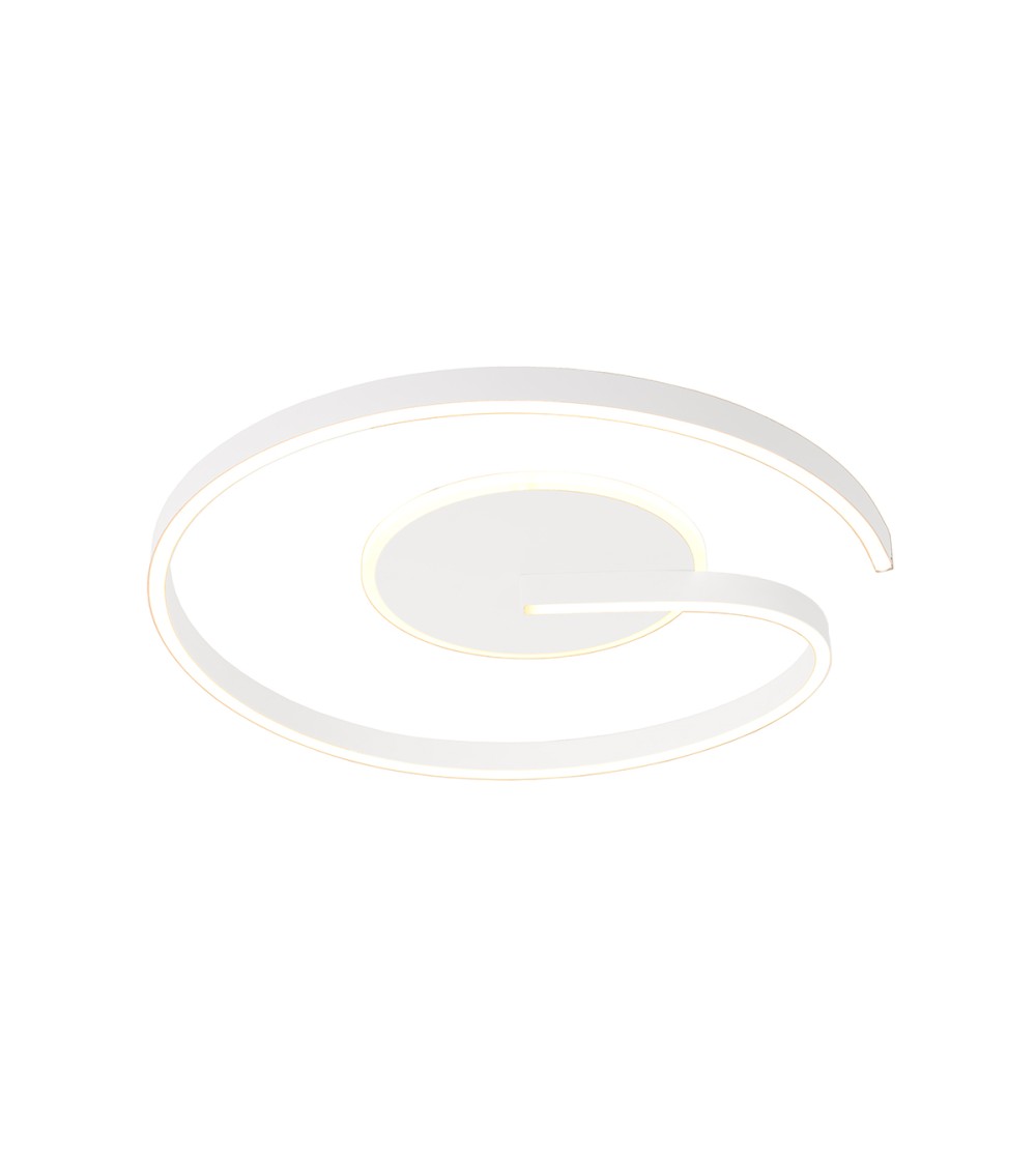 PLAFON RENNES 60W CCT BLANCO 500Ø