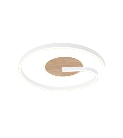 PLAFON RENNES 60W CCT BLANCO-HAYA 500Ø