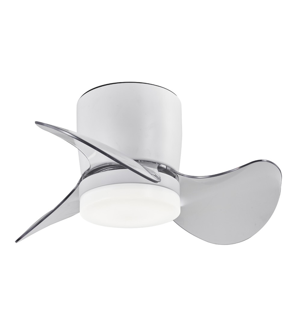 VENTILADOR DUBAI 30W BLANCO CCT APP 550Ø