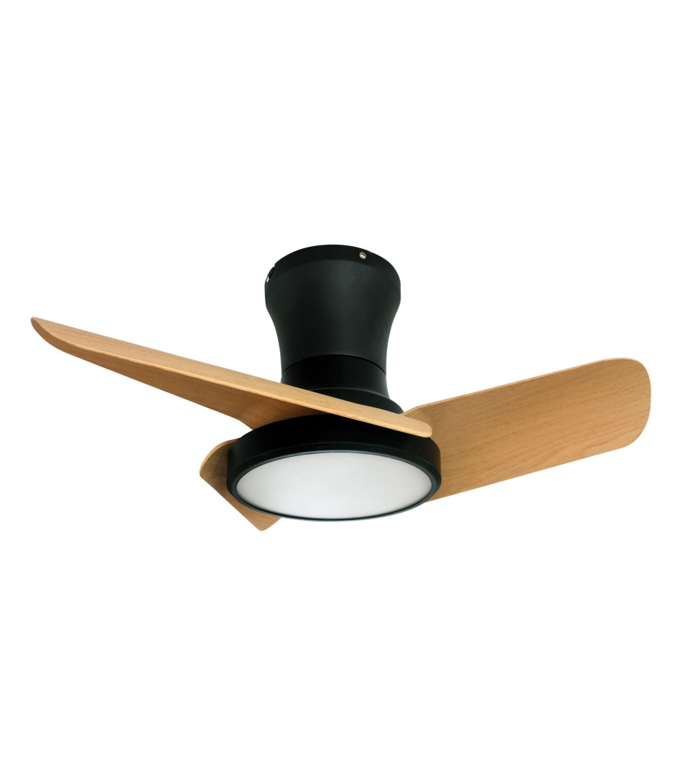 VENTILADOR SKY 30W NEGRO HAYA CCT 600Ø