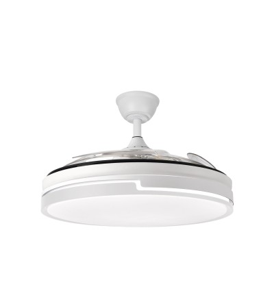 VENTILADOR ROMA 80W BLANCO CCT 1320Ø