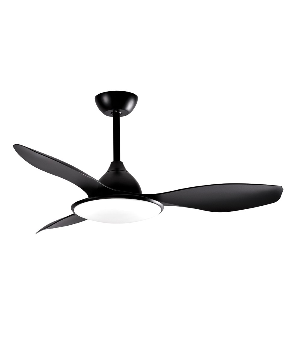 VENTILADOR MODENA 36W NEGRO 1220Ø