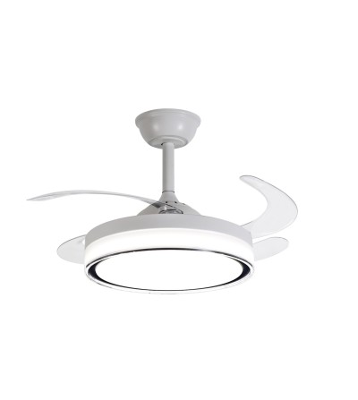 VENTILADOR BARI MINI 43W BLANCO CAFÉ CCT 980Ø
