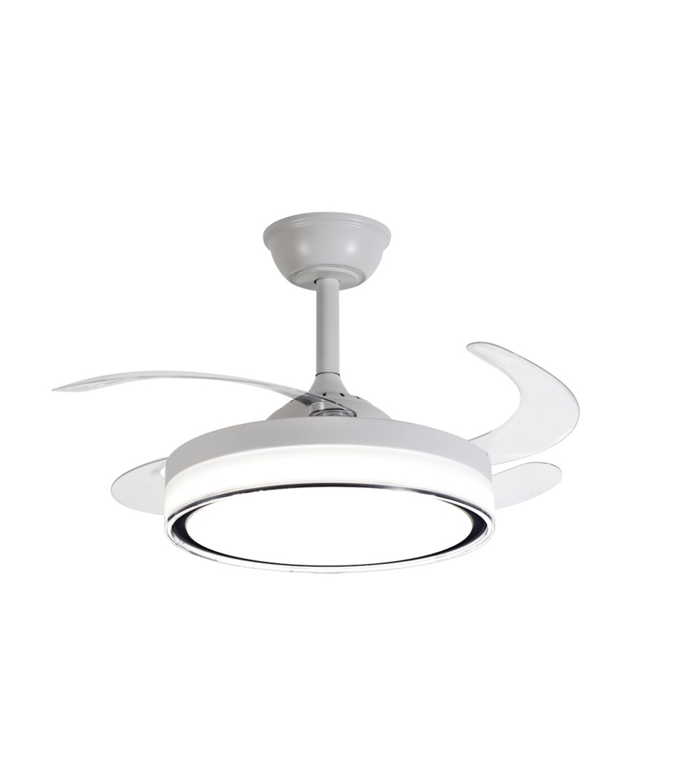 VENTILADOR BARI MINI 43W BLANCO CAFÉ CCT 980Ø