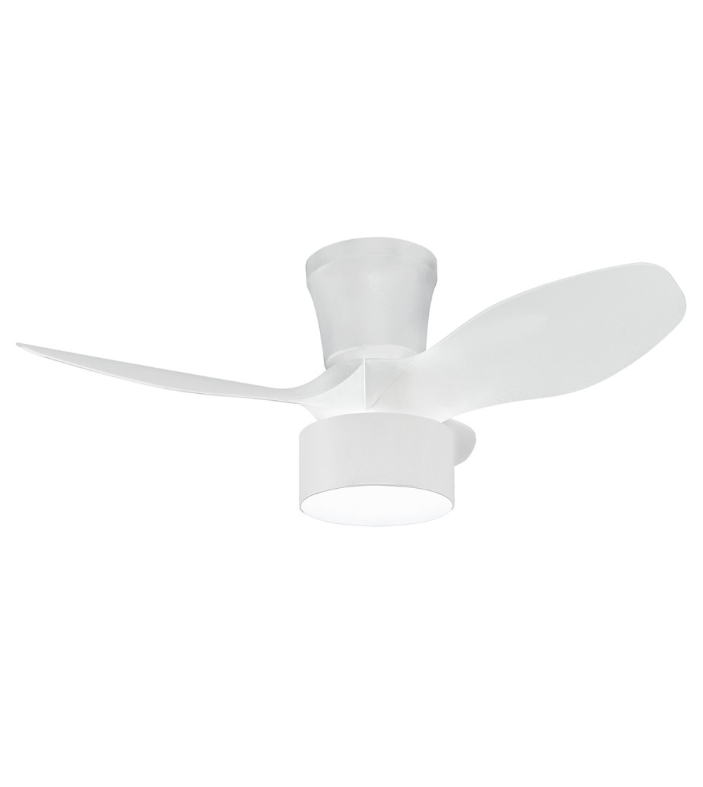 VENTILADOR FLY MAXI 30W BLANCO CCT APP 800Ø