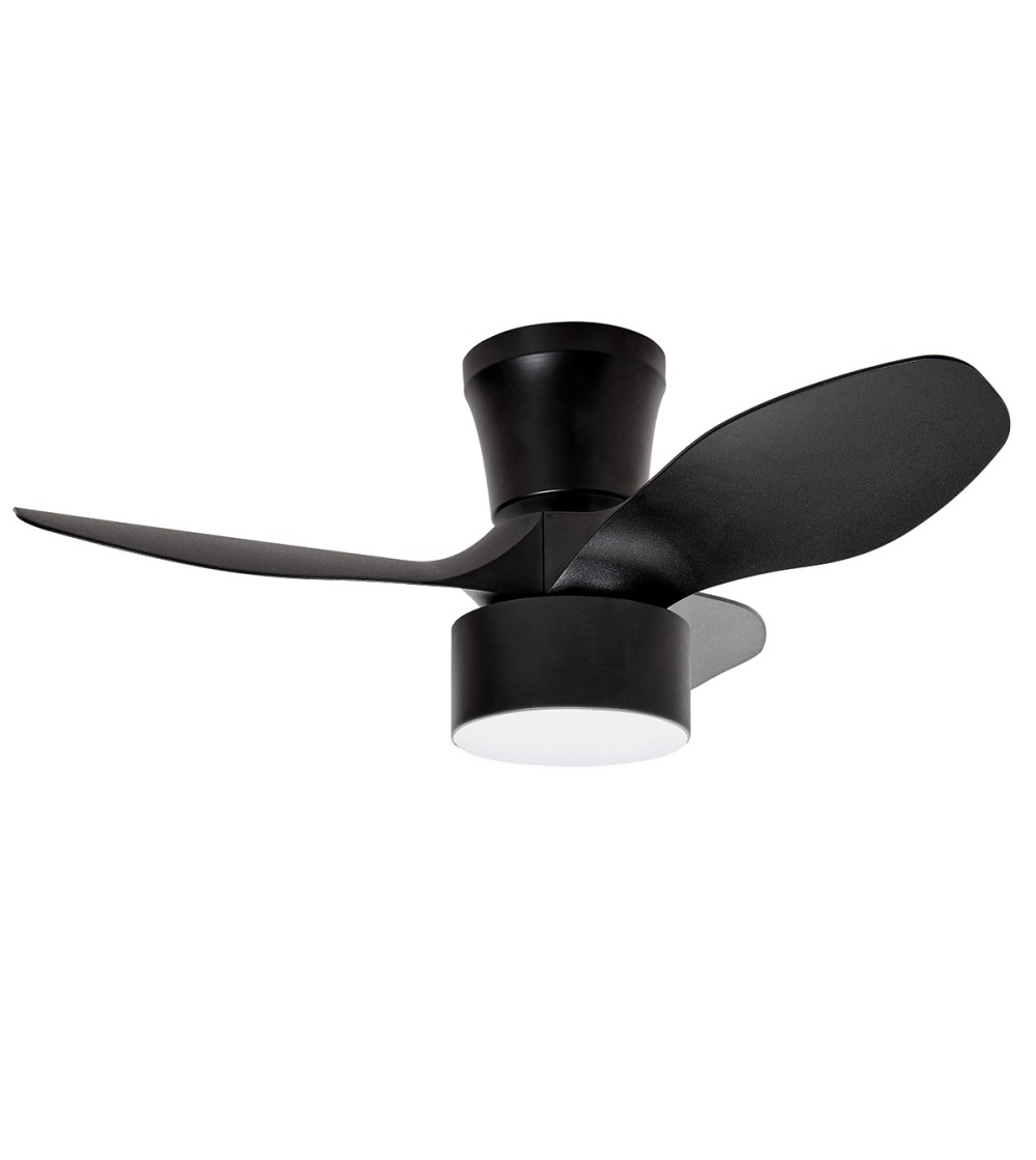 VENTILADOR FLY MAXI 30W NEGRO CCT APP 800Ø
