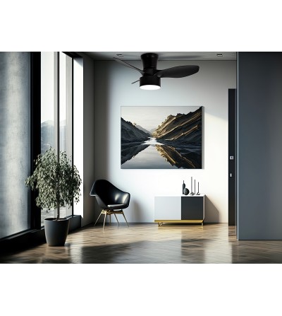 VENTILADOR FLY MAXI 30W NEGRO CCT APP 800Ø