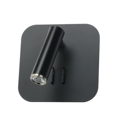 APLIQUE CITY NEGRO 9W+1.5W