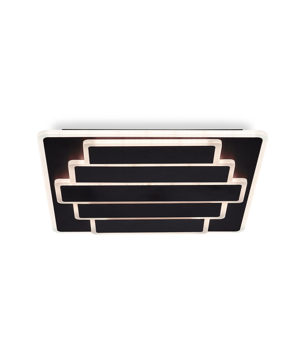 PLAFON TEKTRUM 85W NEGRO 3000K-4000K-6000K 400mm