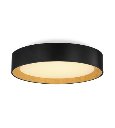 PLAFON NAIROBI NEGRO LED 64W CCT 450Ø