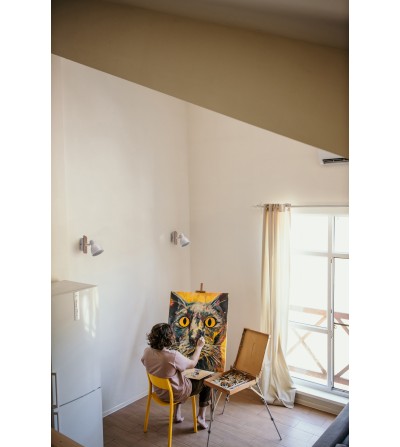 BASE MIKO BLANCO 1L GU10 MADERA