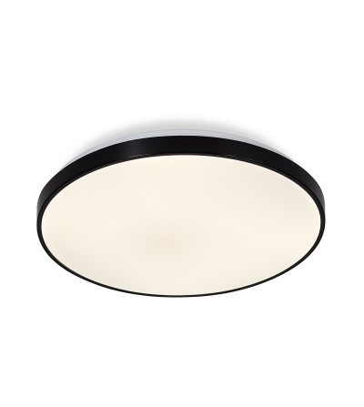 PLAFON OVA BLACK LED 80W 3K-4K-6K 500mm