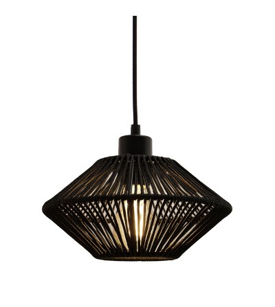 COLGANTE LAOS NEGRO 1L E-27 240 Ø