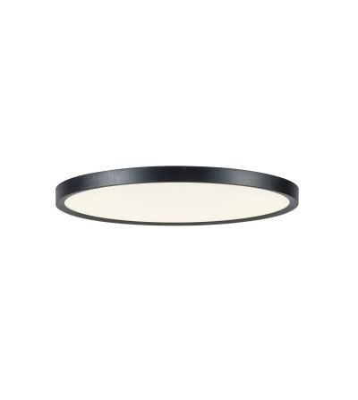 PLAFON UFO 36W CCT SWITCH NEGRO 400Ø