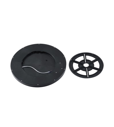 PLAFON UFO 45W CCT SWITCH NEGRO 500Ø